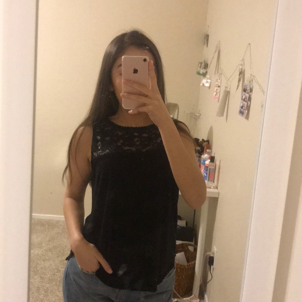lace front tank